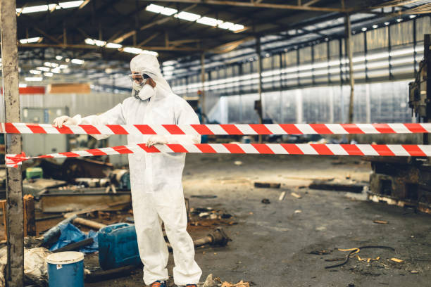 Professional Biohazard technician working in Savannah, OH